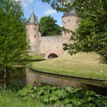 Een deel van de veredigingswal