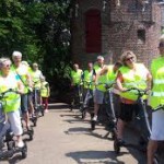Op de Trikke door Amersfoort
